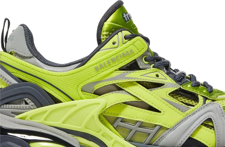 Balenciaga Wmns Track.2 Sneaker Gray Neon Yellow
