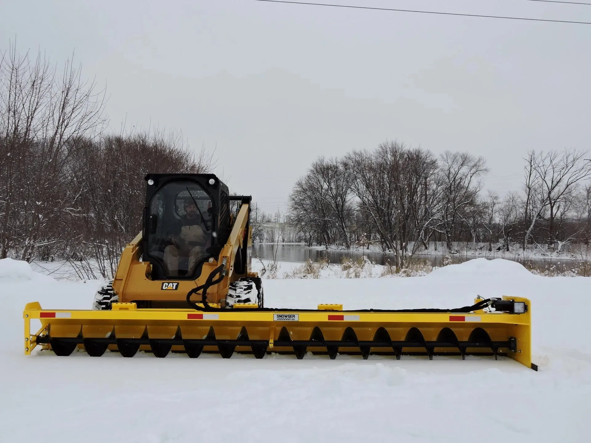 BERLON Snowgrr Snow Removal Attachment
