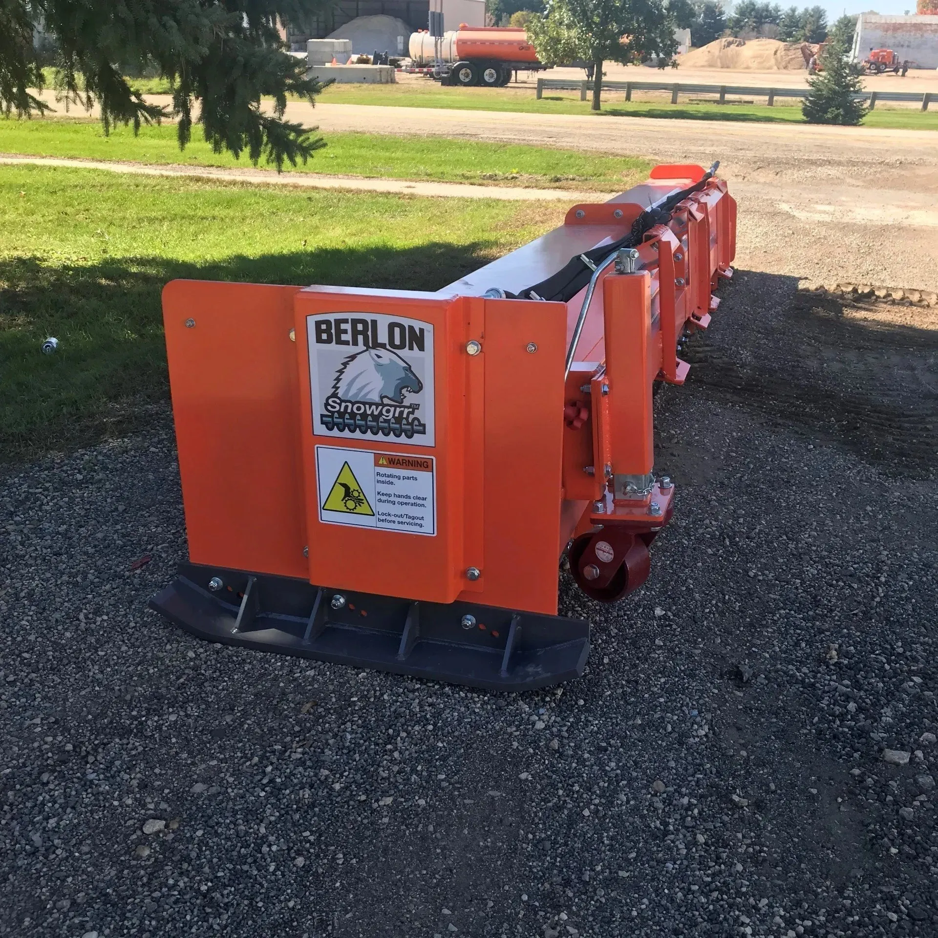 BERLON Snowgrr Snow Removal Attachment
