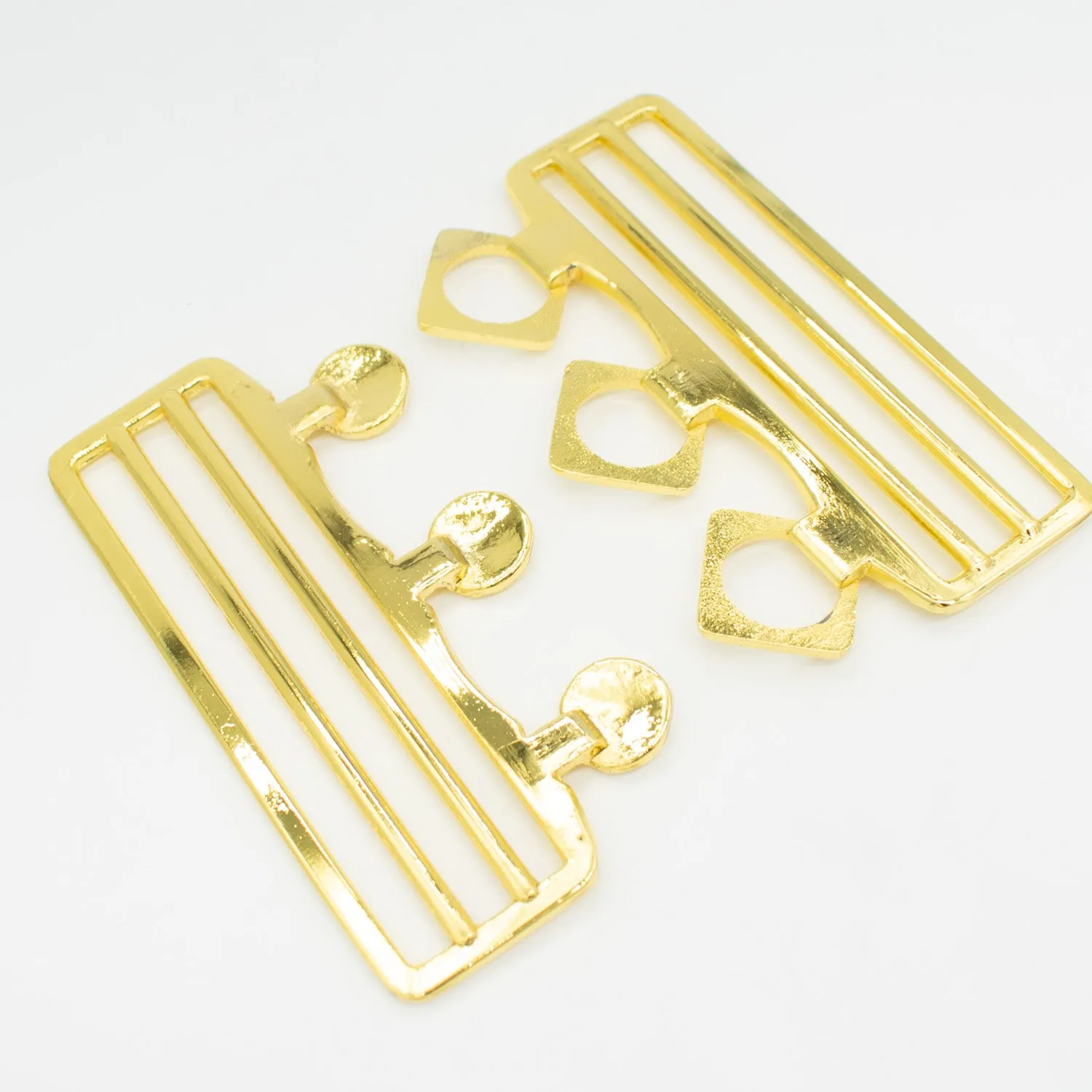 Birch Metal Gold Decor Fashion Buckle Design-6