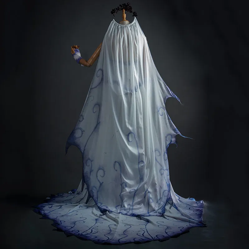 Corpse Bride Corpse Emily Bride Halloween Cosplay Costume B Edition