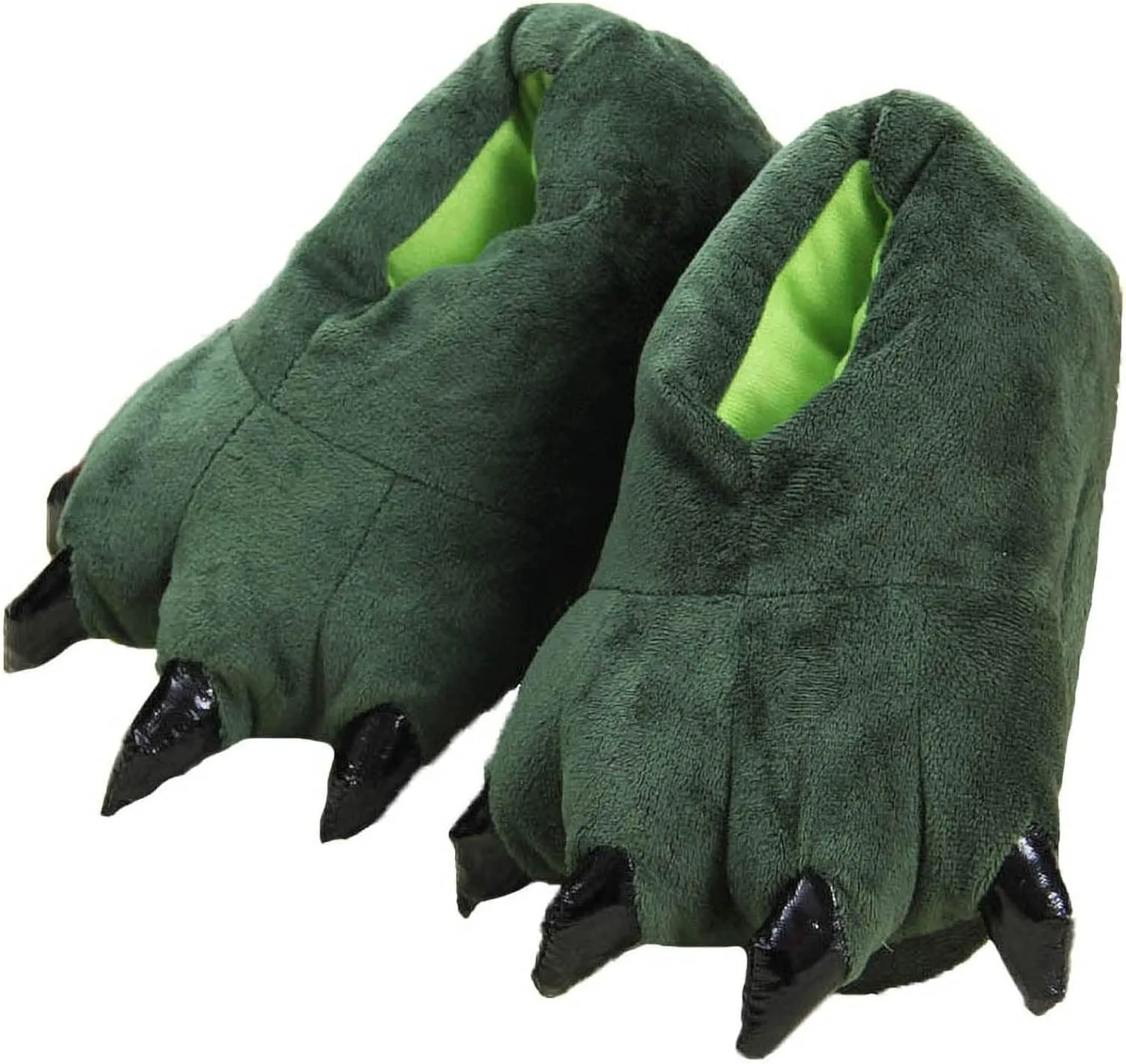 Dinosaur Claw Slippers Winter WarmUnisex Paw Shoes plush Monster Slippers