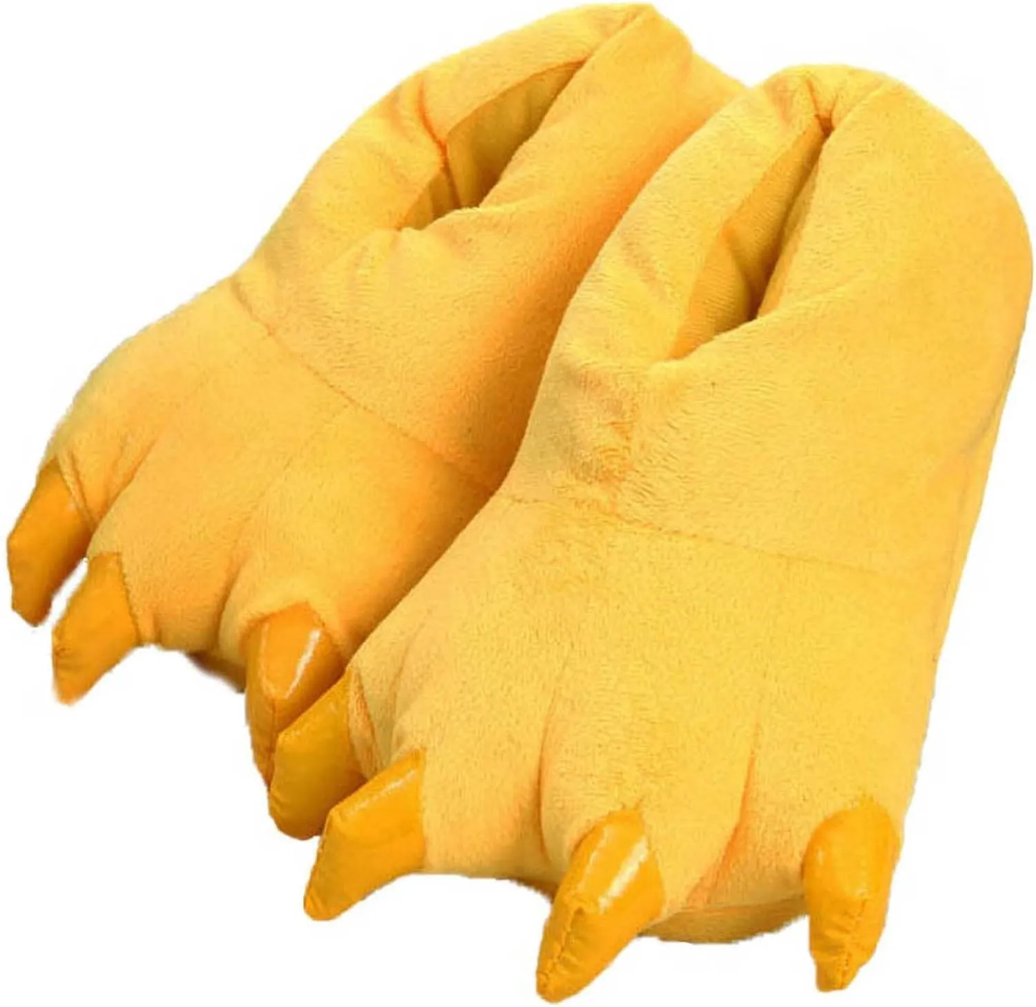 Dinosaur Claw Slippers Winter WarmUnisex Paw Shoes plush Monster Slippers