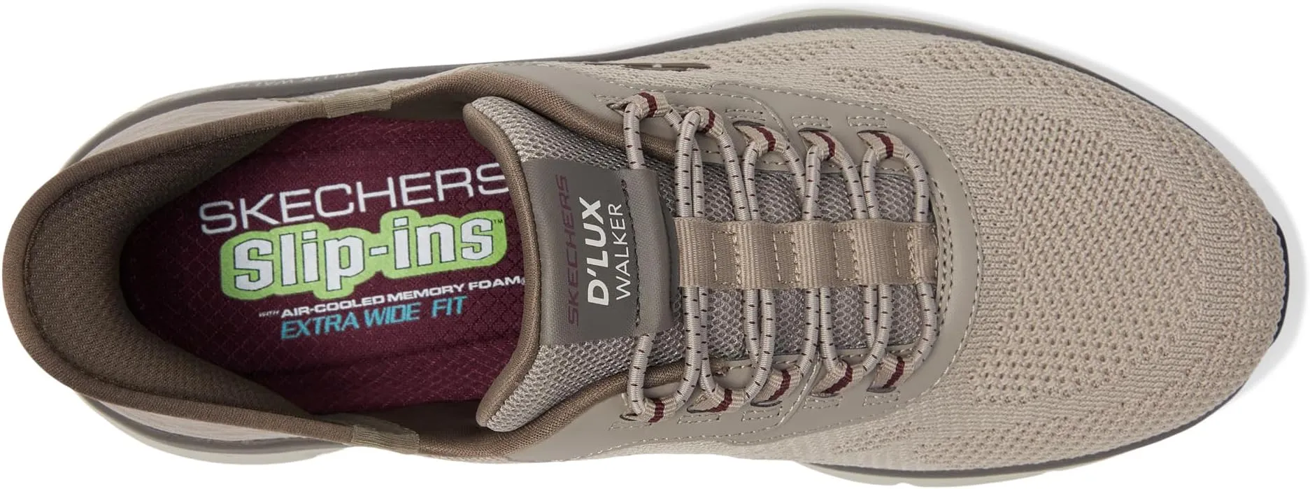 D'Lux Walker 2.0 Rezinate Hands Free Slip-In SKECHERS, taupe