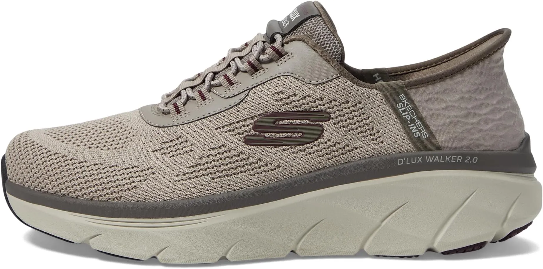 D'Lux Walker 2.0 Rezinate Hands Free Slip-In SKECHERS, taupe