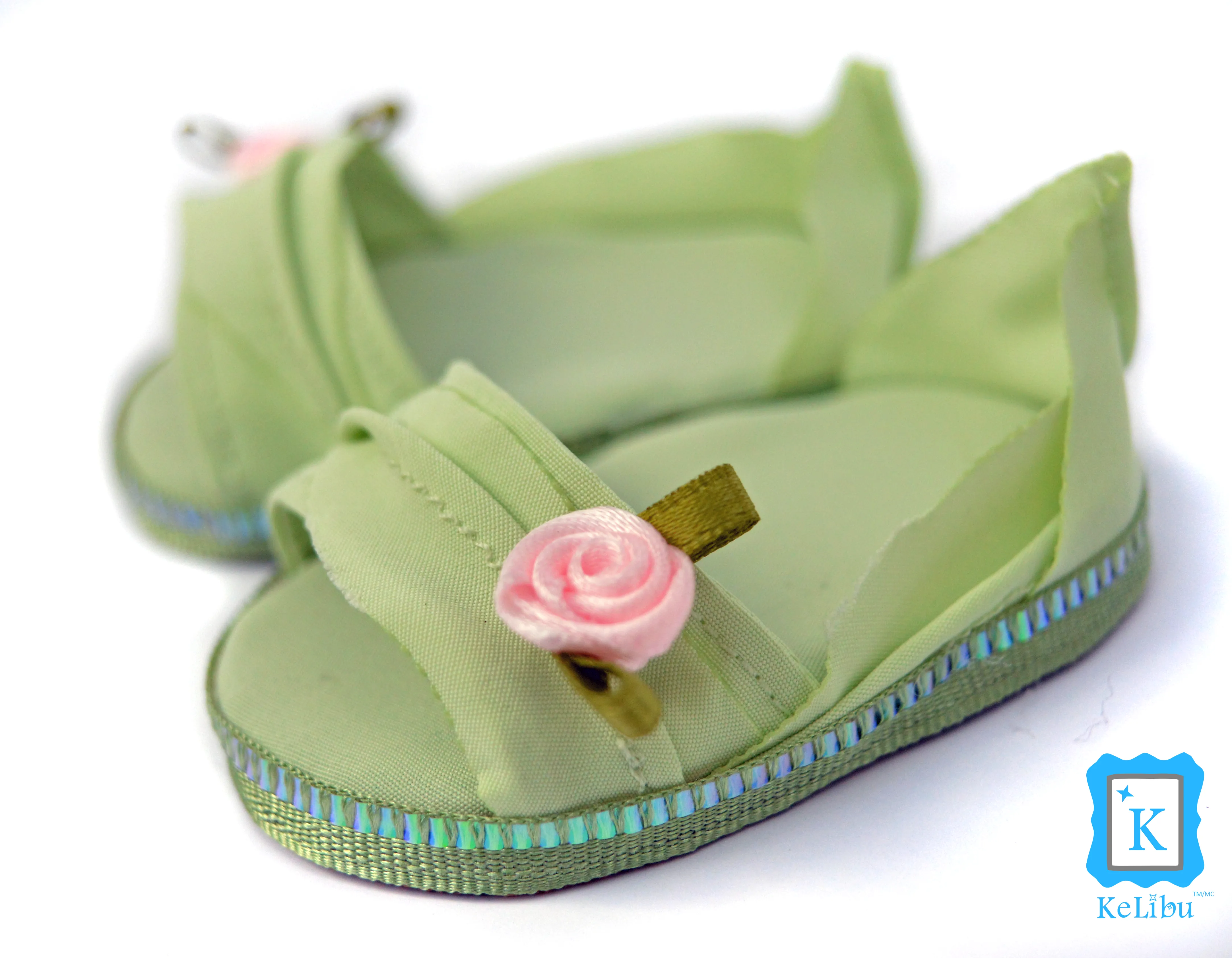 Flower Fairy Shoes 18 Inch Doll Sewing Pattern