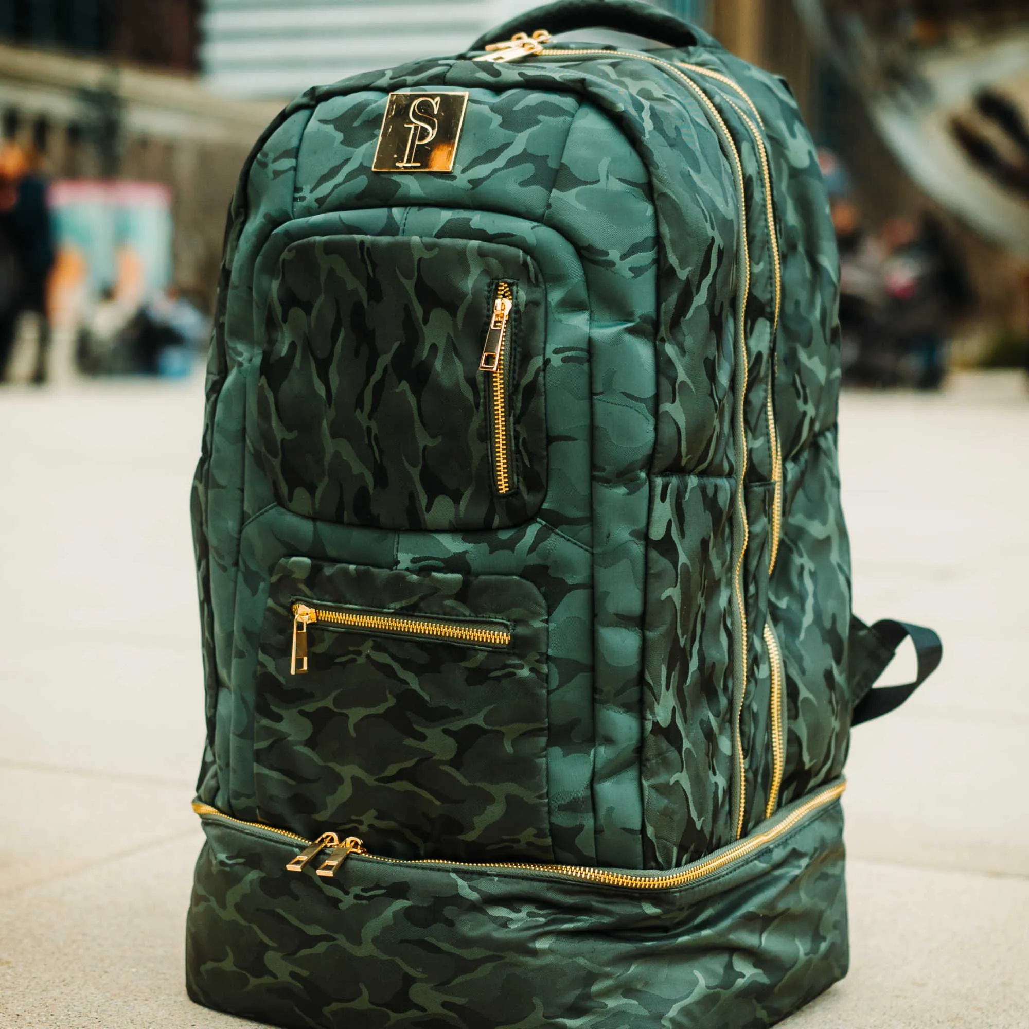 Green Camo Carryon Design (BLACK FRIDAY SALE)