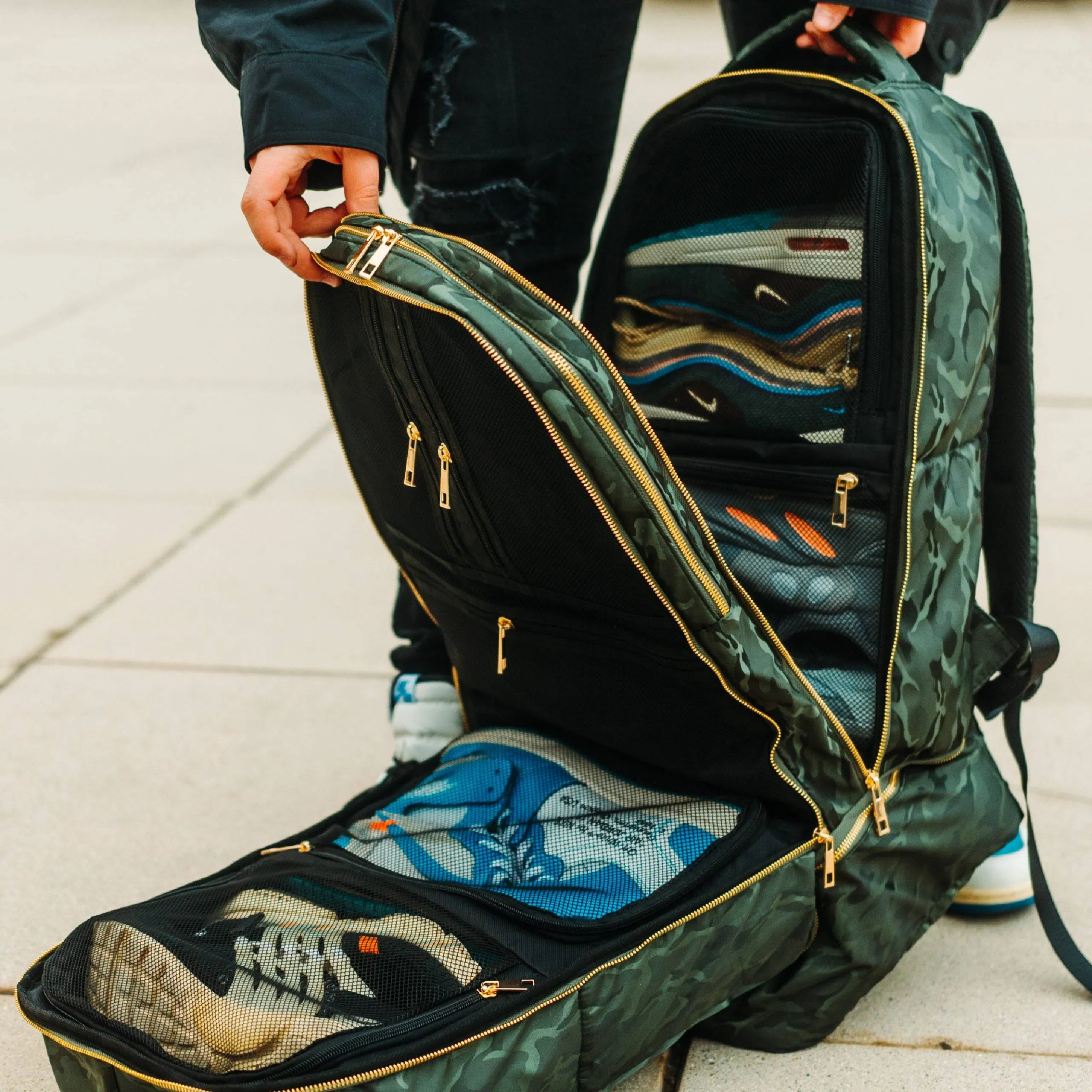 Green Camo Carryon Design (BLACK FRIDAY SALE)