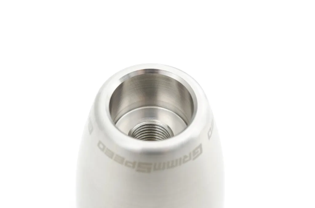 Grimmspeed Shift Knob, Stainless Steel RAW [M12x1.25]- Manual Subaru - 038006