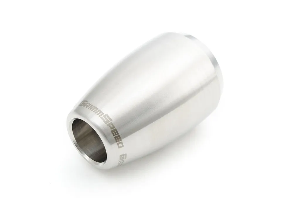 Grimmspeed Shift Knob, Stainless Steel RAW [M12x1.25]- Manual Subaru - 038006