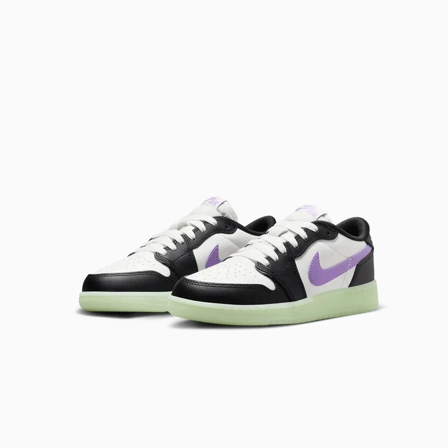Kid's Air Jordan 1 Retro Low OG  "Black Raspberry" Grade School