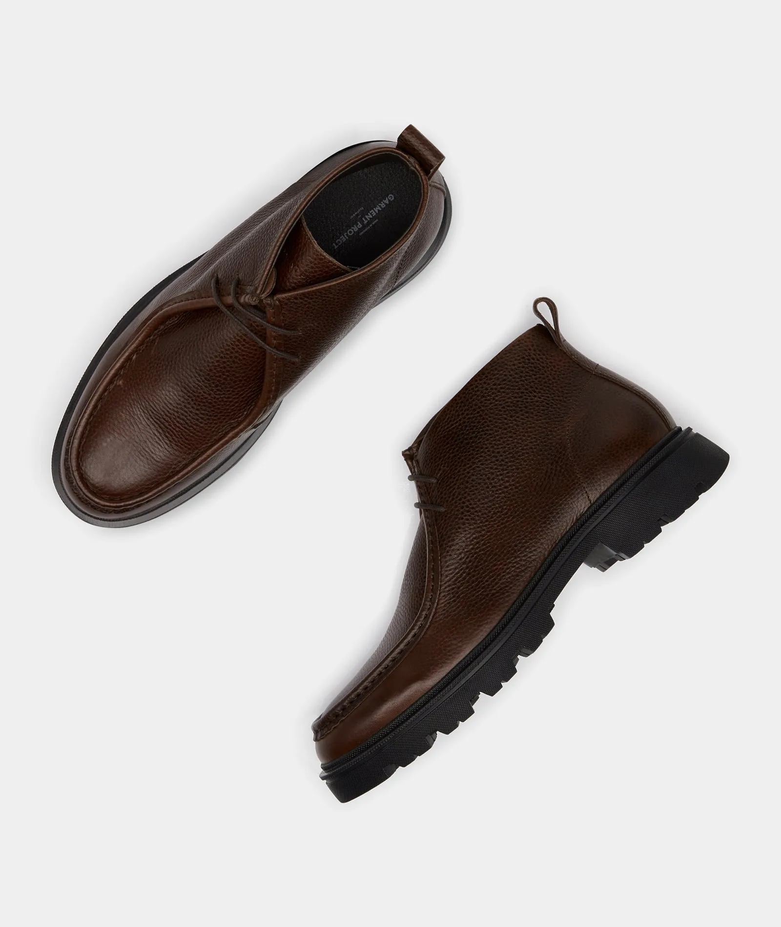 Minnesota Mid - Brown Tumbled Leather