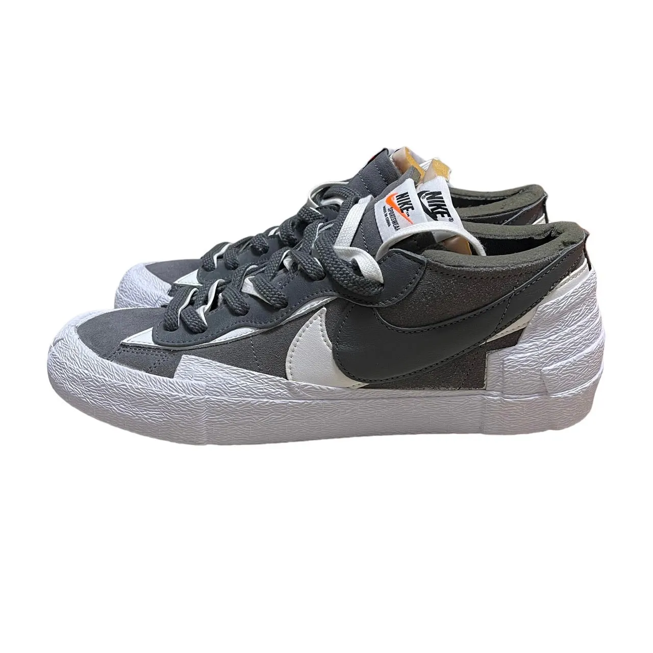 NIKE×sacai ナイキ サカイ BLAZER LOW IRON GREY ローカットスニーカー DD1877-002