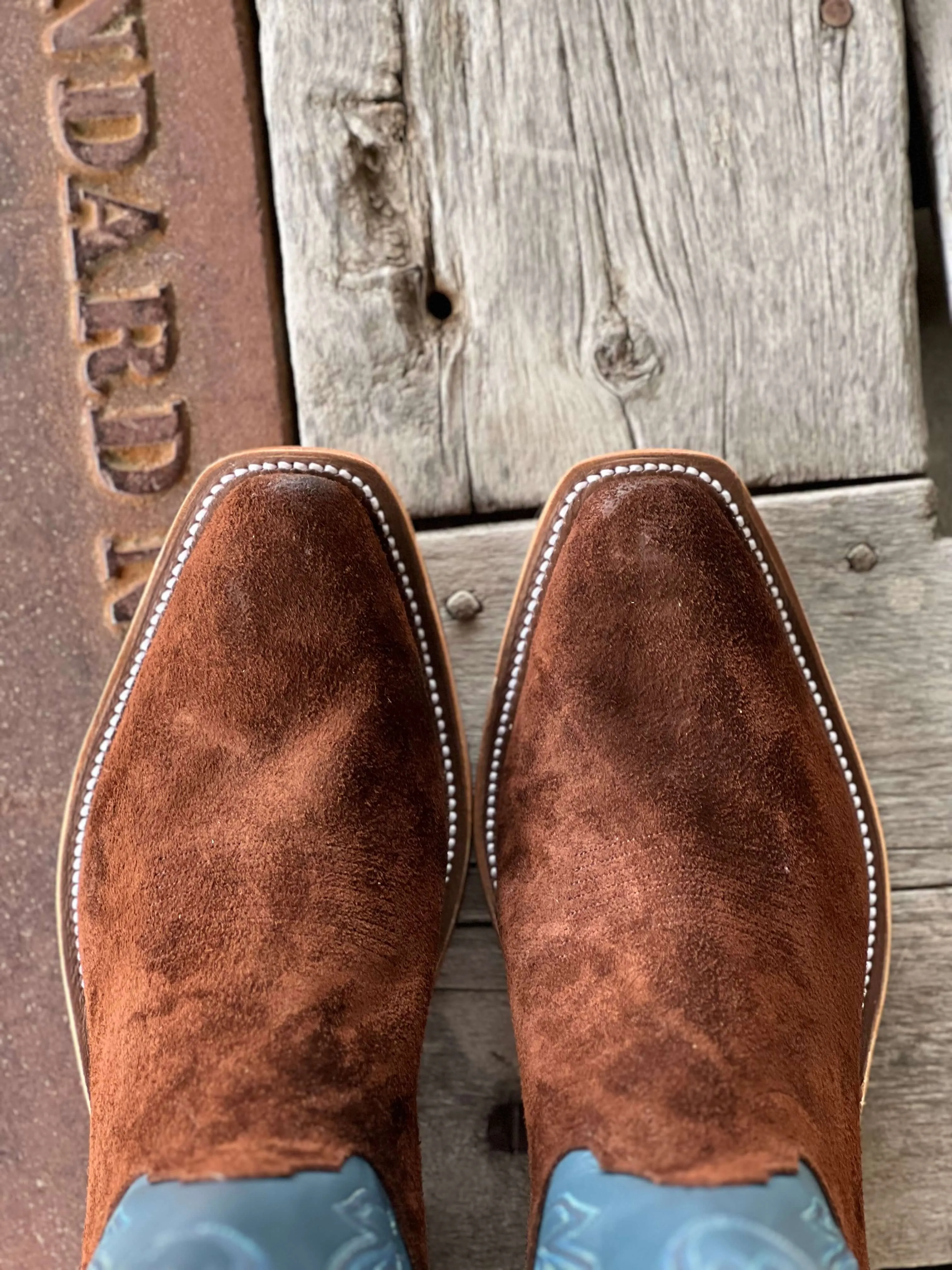 Olathe Boot Co. | Raiz Waxy Kudu KS Toe Boot CLOSEOUT SIZES