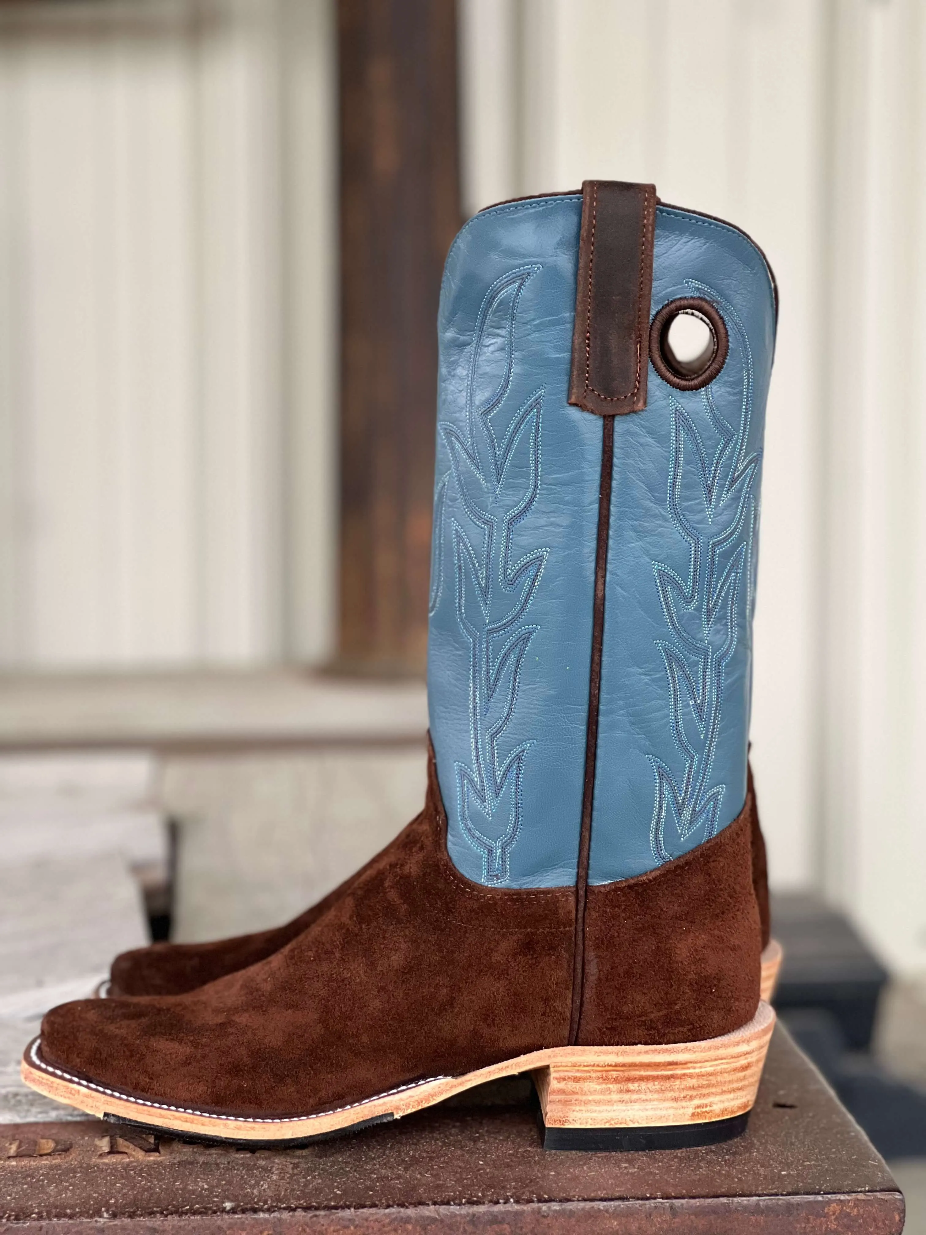 Olathe Boot Co. | Raiz Waxy Kudu KS Toe Boot CLOSEOUT SIZES