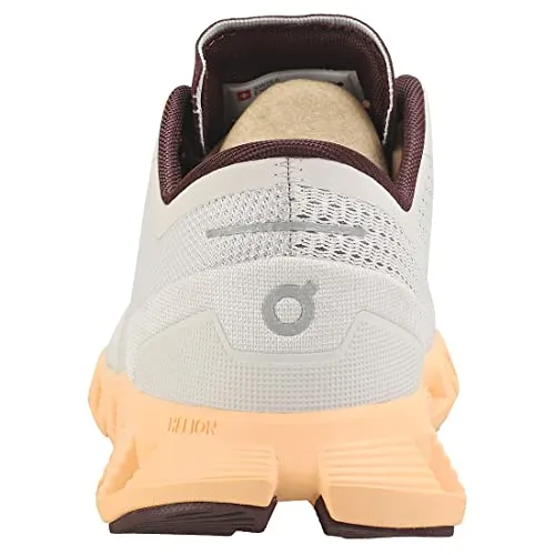 ON Cloud Womens CloudX Running Shoes Silver Almond