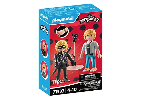 Playmobil - Miraculous: Adrien & Cat Noir
