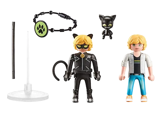 Playmobil - Miraculous: Adrien & Cat Noir