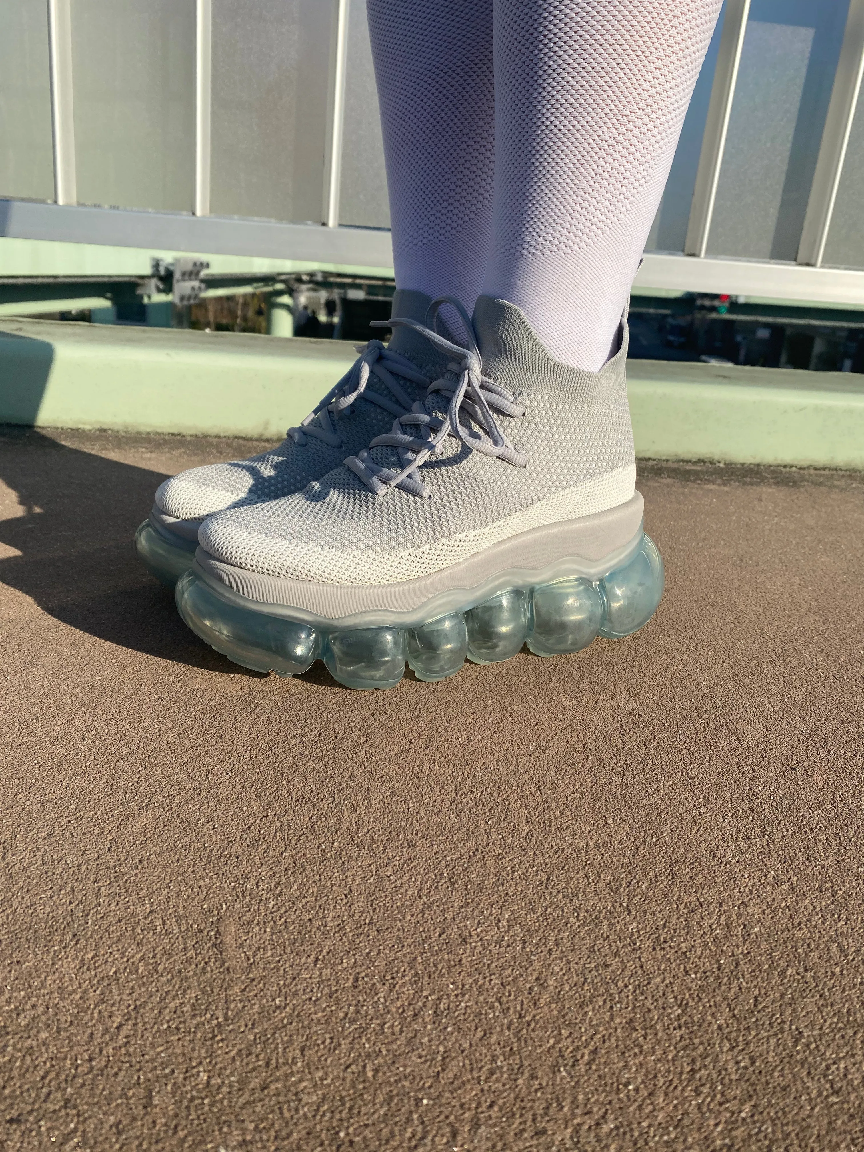 "Jewelry" High Shoes / IceGray