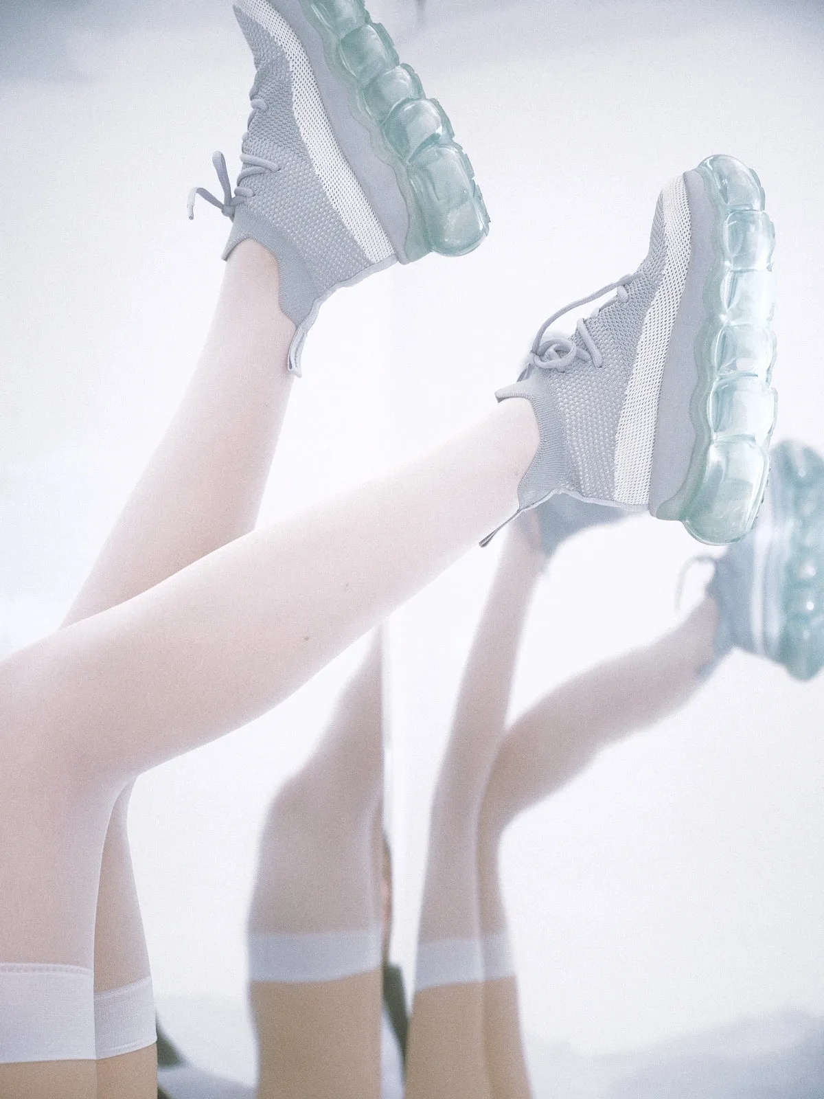 "Jewelry" High Shoes / IceGray