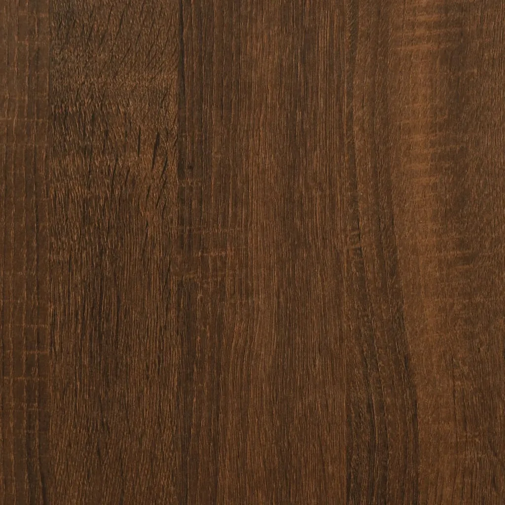 Shoe Cabinet Brown Oak 60x35x84 cm Engineered Wood