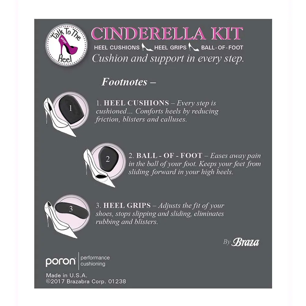 TALK TO THE HEEL Cinderella Kit (Assortment of Shoe Inserts)